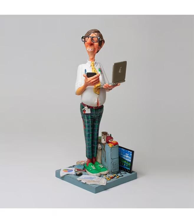 Guillermo Forchino Computer Expert Groot - Nieuw!, Ophalen of Verzenden