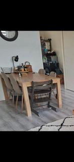 Gratis af te halen! Eetkamer tafel tot morgen 21-7, Huis en Inrichting, Tafels | Eettafels, Ophalen, Gebruikt, 50 tot 100 cm, 50 tot 100 cm