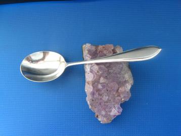 Dessert lepel met puntfilet Gemerkt zwaardje.  beschikbaar voor biedingen
