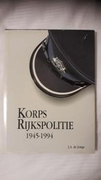 Boek korps Rijkspolitie 1945-1994, Nederland, Boek of Tijdschrift, Landmacht, Verzenden