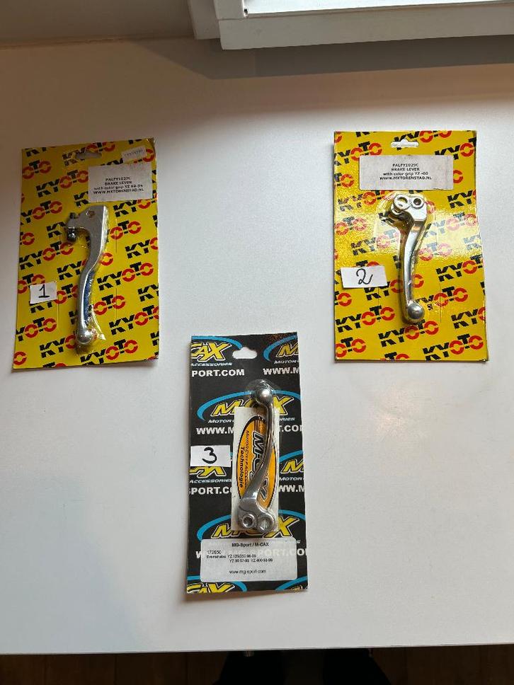 Yamaha aluminium remhendel YZ / WR / WRF / YZF '90-02, Motoren, Tuning en Styling, Ophalen of Verzenden