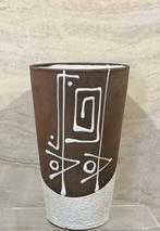 Vintage Decorative keramieke Vaas uit de 60e jaren., Overige materialen, Gebruikt, Overige kleuren, Verzenden