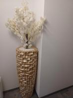 Prachtige vaas met bloemen, Huis en Inrichting, Woonaccessoires | Vazen, Ophalen, Overige kleuren, Aardewerk of Porselein, Zo goed als nieuw