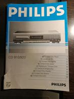 Philips cd910 met handleiding voor onderdelen/reparatie, Audio, Tv en Foto, Cd-spelers, Ophalen of Verzenden, Philips