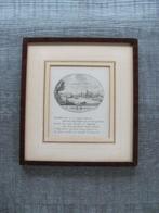 Muiden, antieke gravure, Ophalen of Verzenden