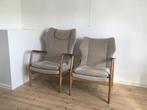 Retro vintage design FAUTEUILS gemerkt BOVENKAMP., Huis en Inrichting, Fauteuils, Ophalen, Zo goed als nieuw, 75 tot 100 cm, 50 tot 75 cm