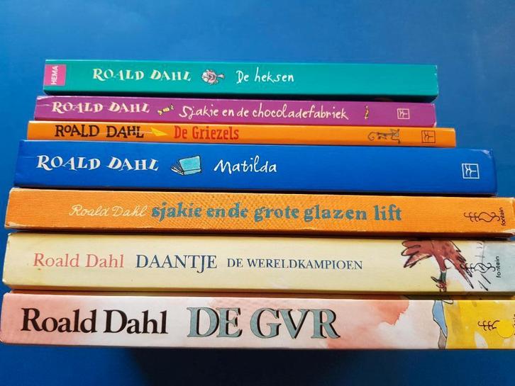 ROALD DAHL (7x), Boeken, Kinderboeken | Jeugd | 10 tot 12 jaar, Zo goed als nieuw, Verzenden
