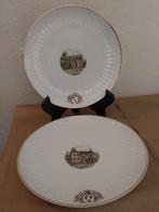 2 mooie porseleinen borden uit de kastelen-serie van Bavaria, Antiek en Kunst, Ophalen of Verzenden