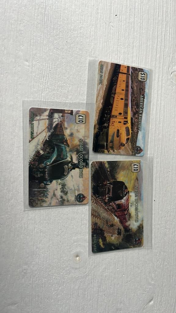 Trein kaarten telefoon, Ophalen