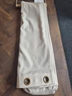 Vitrage / inbetween op ringen taupe, Huis en Inrichting, Ophalen, Zo goed als nieuw, 200 cm of meer, 200 cm of meer
