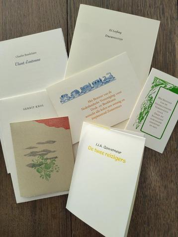 NVDB - Bijzondere uitgaven - Gorter - Krol - Baudelaire beschikbaar voor biedingen