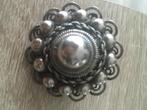 Prachtige Broche 'Zeeuwse Knoop/Knop' Oud Zilver, vintage, Antiek en Kunst, Ophalen of Verzenden, Zilver