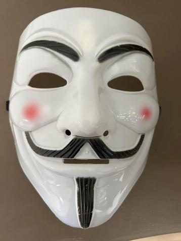 Guy Faukes Vendetta masker halloween beschikbaar voor biedingen