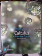 Calculus: A Complete Course 9th edition - Adams & Essex, Ophalen of Verzenden, Zo goed als nieuw