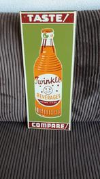 Metalen reclamebord Twinkle Beverages, Ophalen of Verzenden, Zo goed als nieuw, Reclamebord