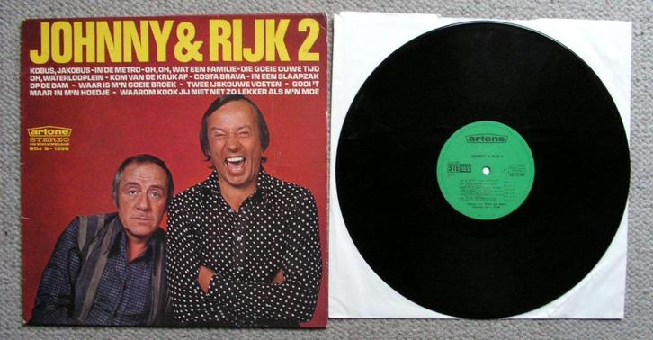Johnny & Rijk – Johnny & Rijk 2 12 nrs LP 1971 MOOIE STAAT, Cd's en Dvd's, Vinyl | Nederlandstalig, Zo goed als nieuw, Levenslied of Smartlap
