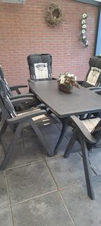 Hartmann tuinset, Ophalen, 4 zitplaatsen, Kunststof, Gebruikt