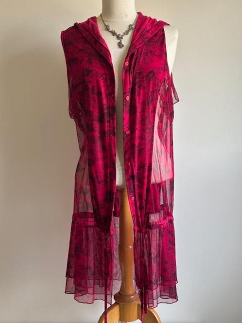 Didi voile hesje bordeaurood maat XL, Kleding | Dames, Tops, Nieuw, Maat 46/48 (XL) of groter, Rood, Zonder mouw, Ophalen of Verzenden