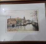 3 kleurenetsen A. Wieringa Rotterdam, Antiek en Kunst, Ophalen