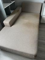 Loungebank met opbergruimte en extra hoes, Ophalen, Gebruikt, Eenpersoons, 125 tot 150 cm