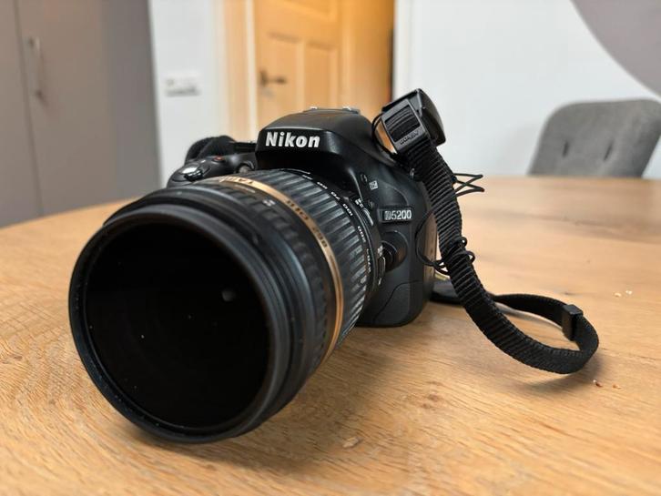 Spiegelreflexcamera nikon D5200, Audio, Tv en Foto, Fotocamera's Digitaal, Zo goed als nieuw, Nikon, Geen optische zoom, Ophalen of Verzenden