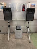 Compleet zangsetje met mixer en statieven, Muziek en Instrumenten, Versterkers | Keyboard, Monitor en PA, Ophalen of Verzenden