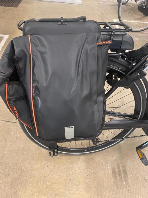Koga fietstassen zwart, 2x, heren en dames, Fietsen en Brommers, Fietsaccessoires | Fietstassen, Zo goed als nieuw, Ophalen of Verzenden