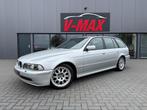 BMW Touring 520i 2.2 Lifestyle Edit Dak Xenon Stoelvw ½Leer, Achterwielaandrijving, Gebruikt, Zwart, Leder en Stof