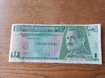 Guatemala 1 quetzal 1992, Postzegels en Munten, Bankbiljetten | Amerika, Ophalen of Verzenden