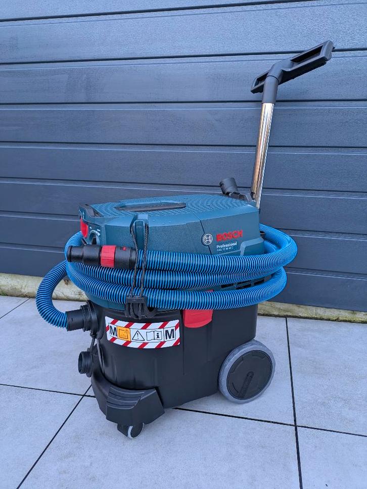 Te huur Langnek schuurmachine + bouwstofzuiger M klasse, Doe-het-zelf en Verbouw, Gereedschap | Schuurmachines, Nieuw, Excentrische schuurmachine