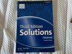 Solutions Advanced Student’s Book, Boeken, Schoolboeken, Ophalen of Verzenden, Zo goed als nieuw, Overige niveaus, Engels