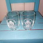J.W. Siebrand N.V. Kampen 't poortje van 1665 2 glaasjes, Verzamelen, Glas en Borrelglaasjes, Ophalen, Gebruikt, Overige typen