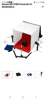 Bresser BR-2118B Fotostudio XL 60x60x60cm, Audio, Tv en Foto, Fotografie | Fotostudio en Toebehoren, Ophalen, Nieuw, Complete fotostudio
