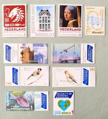 Set 10 goedkope internationale postzegels postfris Wereld  beschikbaar voor biedingen