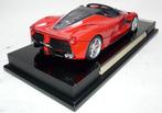 Ferrari LaFerrari Aperta Rood 1:18 van Amalgam, Ophalen of Verzenden, Nieuw, Auto, Overige merken