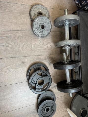 Dumbbells en Gewichten Set beschikbaar voor biedingen