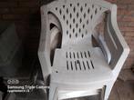 Stapelbare kunststof stoelen 7 stuks, Kunststof, Gebruikt, Stapelbaar, Ophalen