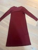 Filippa K Midi Jurk Bordeaux Burgundy L (40) - ZGAN, Kleding | Dames, Jurken, Ophalen of Verzenden, Zo goed als nieuw, Maat 38/40 (M)