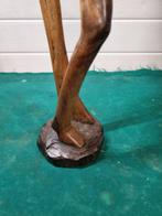 houten sculptuur afrikaans groot, Ophalen of Verzenden