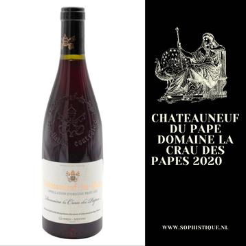 Chateauneuf du Pape Domaine la Crau des Papes 2020  beschikbaar voor biedingen