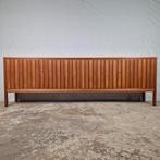 Leo Bub, vintage jaren 60 teak Duits XXL sideboard tv meubel, Met deur(en), 25 tot 50 cm, 200 cm of meer, Teakhout