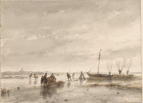GEZOCHT - A Schelfhout of Johannes Bosboom, Antiek en Kunst, Kunst | Schilderijen | Klassiek, Ophalen of Verzenden