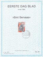 Nederland. EERSTE DAG BLAD No. 25. NVPH nr. 1306, Postzegels en Munten, Nederland, Onbeschreven, Verzenden