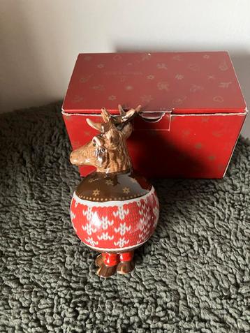 Villeroy & Boch Rendier Kerstbal beschikbaar voor biedingen