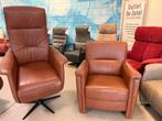 Prachtige set sta op stoel plus relax fauteuil, Verzenden, Nieuw, Leer