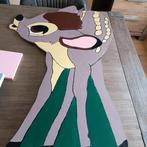 Geboorte bord bambi, Ophalen