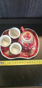 Chinese theeset klein gemerkt qianlong periode 1736-1795, Antiek en Kunst, Ophalen of Verzenden