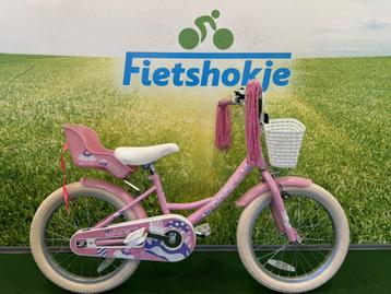 Fietshokje Amersfoort: Raaks Coco meisjesfiets 18 inch beschikbaar voor biedingen