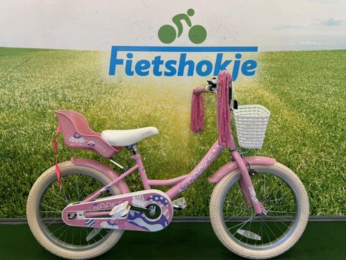 Fietshokje Amersfoort: Raaks Coco meisjesfiets 18 inch, Fietsen en Brommers, Fietsen | Meisjes, Nieuw, 18 inch, Handrem, Ophalen of Verzenden