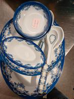 Sushi Set Melamine Blauw/Wit, Huis en Inrichting, Keuken | Servies, Overige materialen, Gebruikt, Ophalen of Verzenden, Overige stijlen